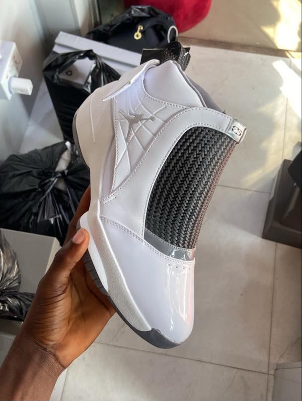 Nike Air Jordan 19 OG — White / Flint Grey | 100% Authentic