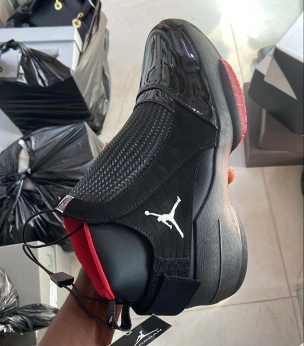 Nike Air Jordan 19 OG — Black / Red “Bred” | 100% Authentic