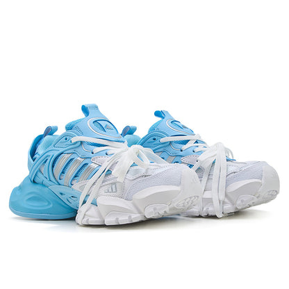 Adidas Chunky Mesh Sneakers – Sky Blue/White