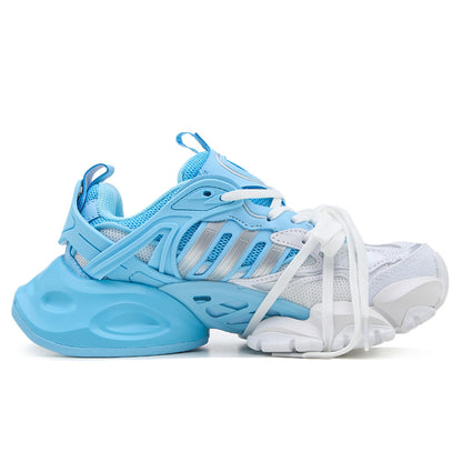 Adidas Chunky Mesh Sneakers – Sky Blue/White