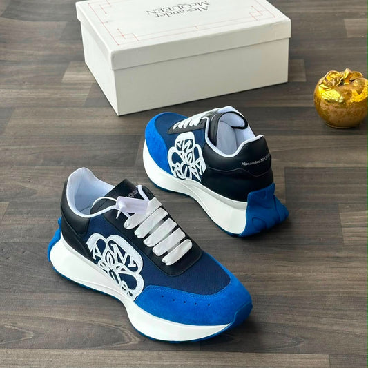 Alexander McQueen Sprint Runner Royal Blue/Black 