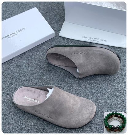Common Projects Suede Mule – Ash Grey