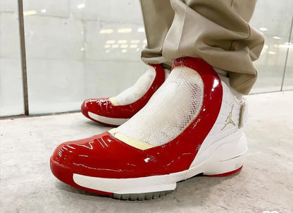 Nike Air Jordan 19 OG — White / Varsity Red | 100% Authentic
