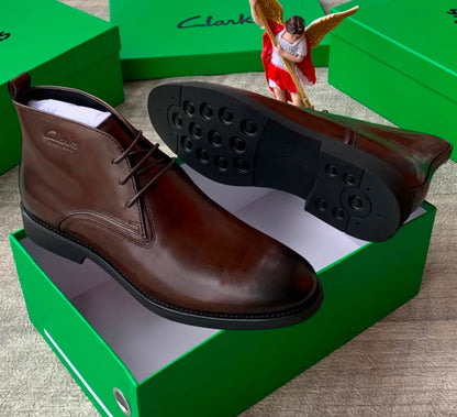 Clarks Men's Leather Chukka Boot