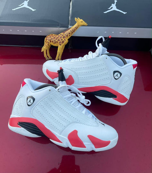 Air Jordan 14 Retro "Candy Cane" – 100% Authentic Men's Sneakers
