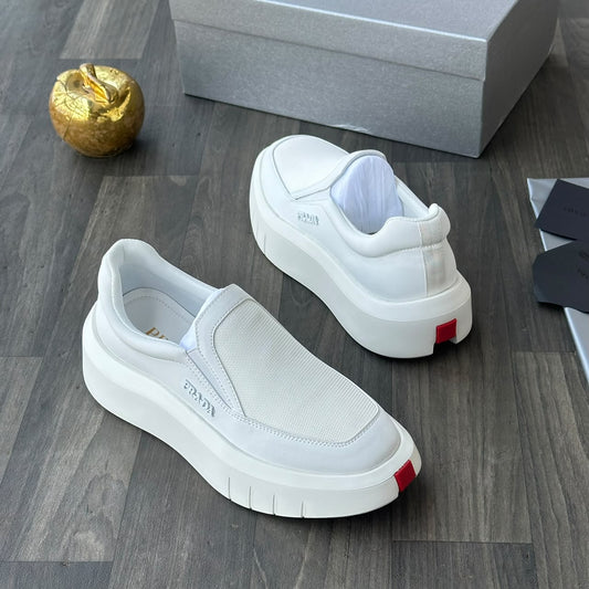 Prada Slip-On Platform Sneakers