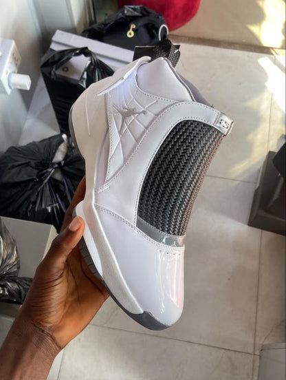 Nike Air Jordan 19 OG — White / Flint Grey | 100% Authentic