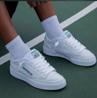 Reebok Classic Club C 85 Sneakers – Triple White