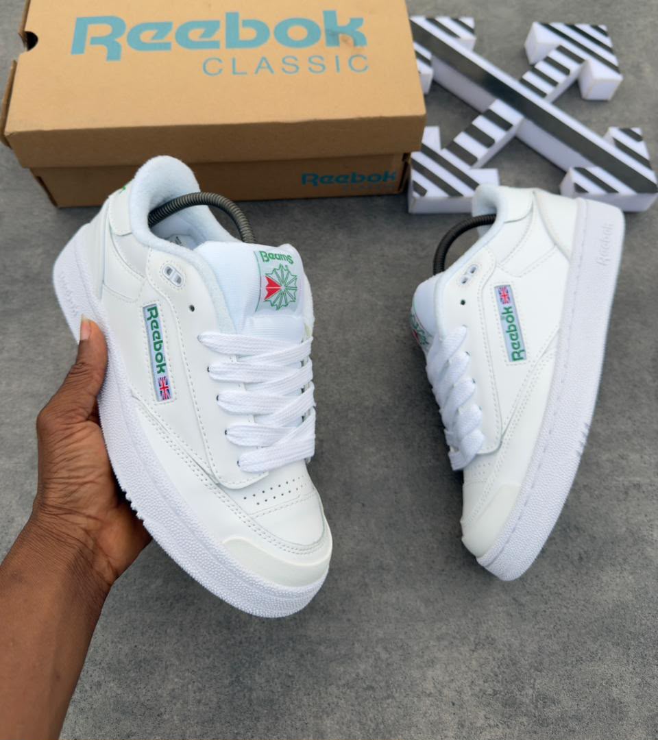 Reebok Classic Club C 85 Sneakers – Triple White