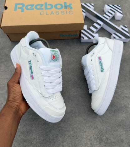 Reebok Classic Club C 85 Sneakers – Triple White