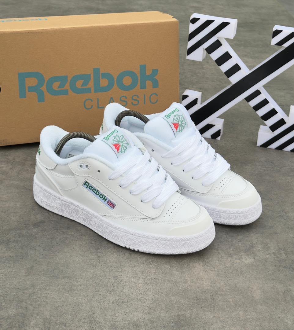 Reebok Classic Club C 85 Sneakers – Triple White