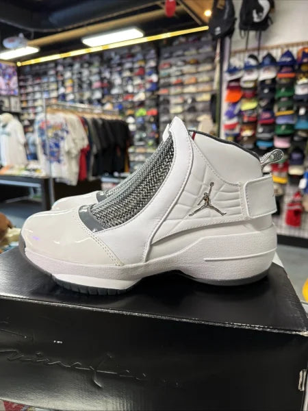 Nike Air Jordan 19 OG — White / Flint Grey | 100% Authentic