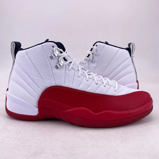 Air Jordan 12 Retro "Cherry" — White/Varsity Red/Black